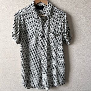 Rolla’s Short Sleeve Viscose Button Down Shirt